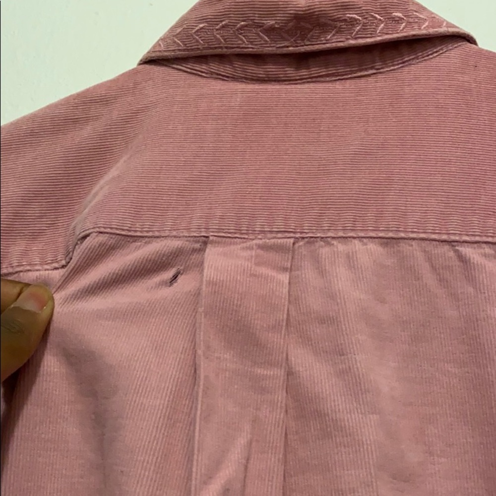 Pink Button Down - Picture 2 of 2